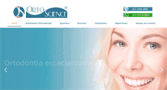 Desktop Screenshot of ortoscience.com.br